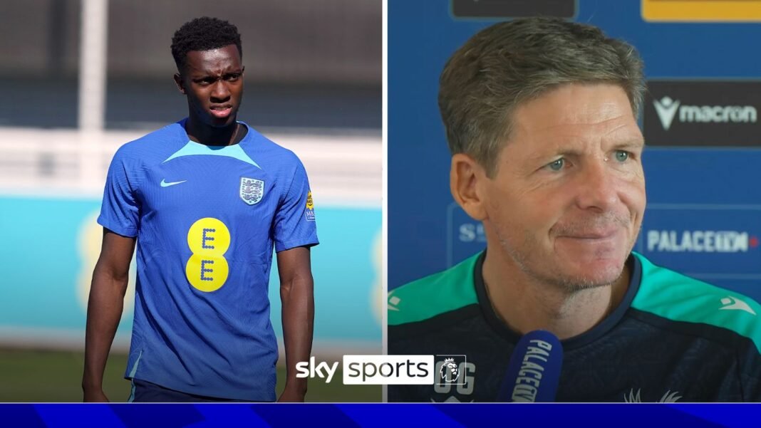 Oliver Glasner: We didn’t pay £25m for Eddie Nketiah to sit on the bench! | Football News | Sky Sports