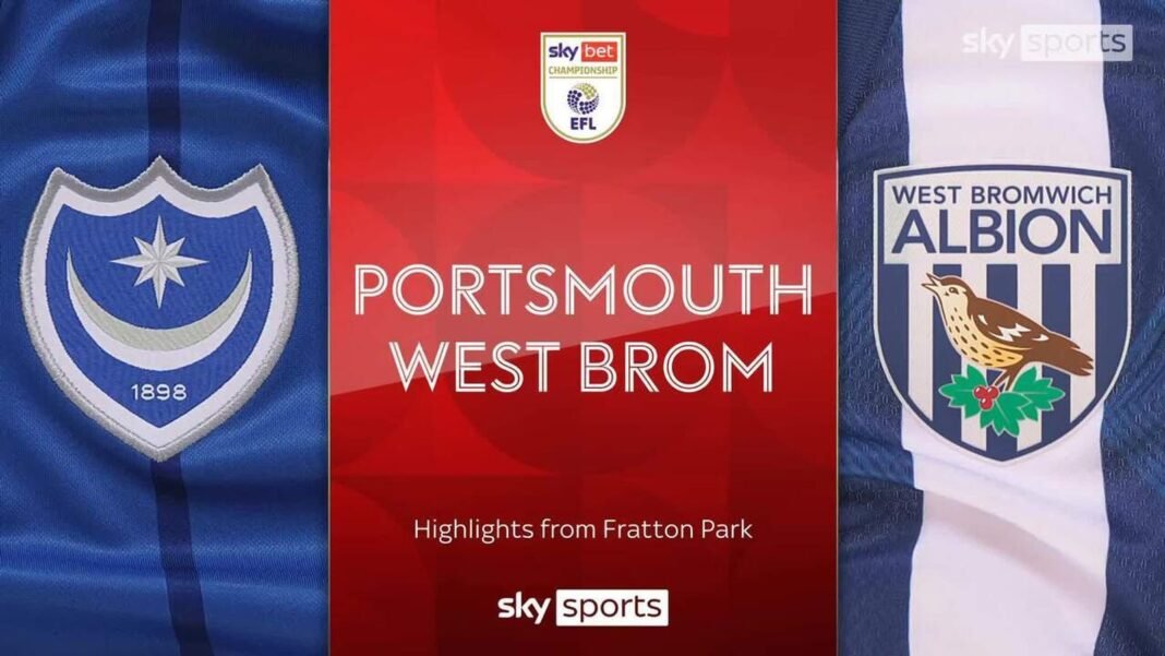 Portsmouth 0-3 West Brom | Championship highlights | Football News | Sky Sports
