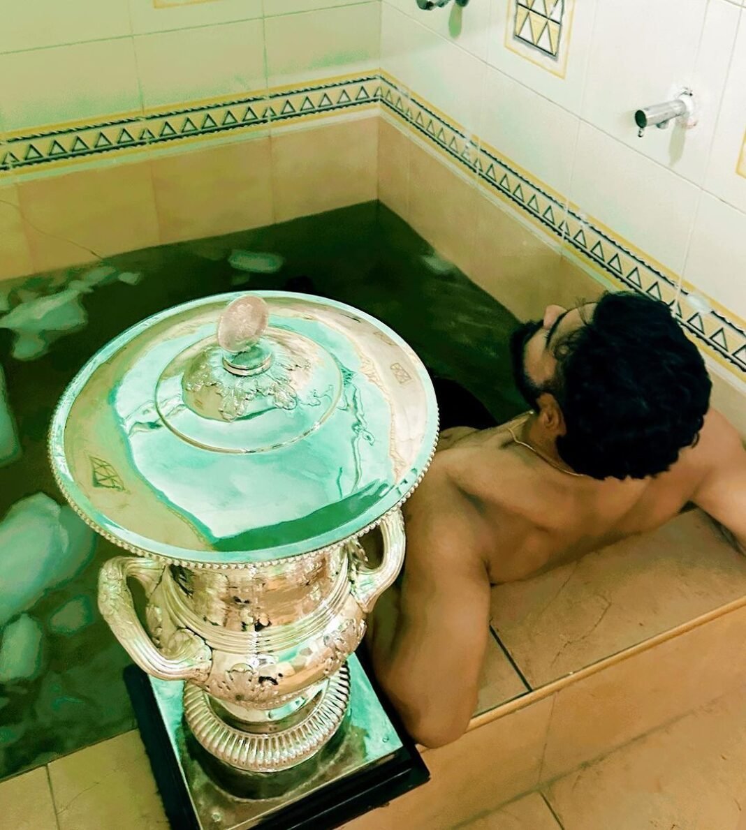 Riyan Parag’s ‘cold’ photo with Duleep Trophy