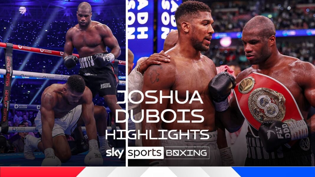 Joshua vs Dubois | All the knockdowns and final knockout | Boxing News | Sky Sports
