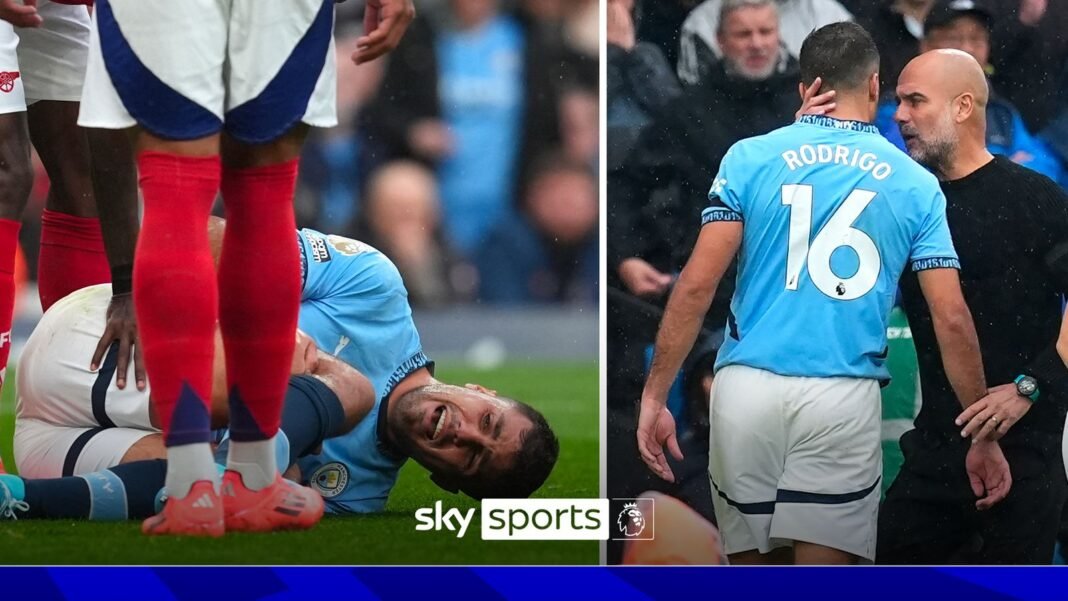 Manchester City: Rodri’s injury analysed | How big an impact for the club? | Football News | Sky Sports