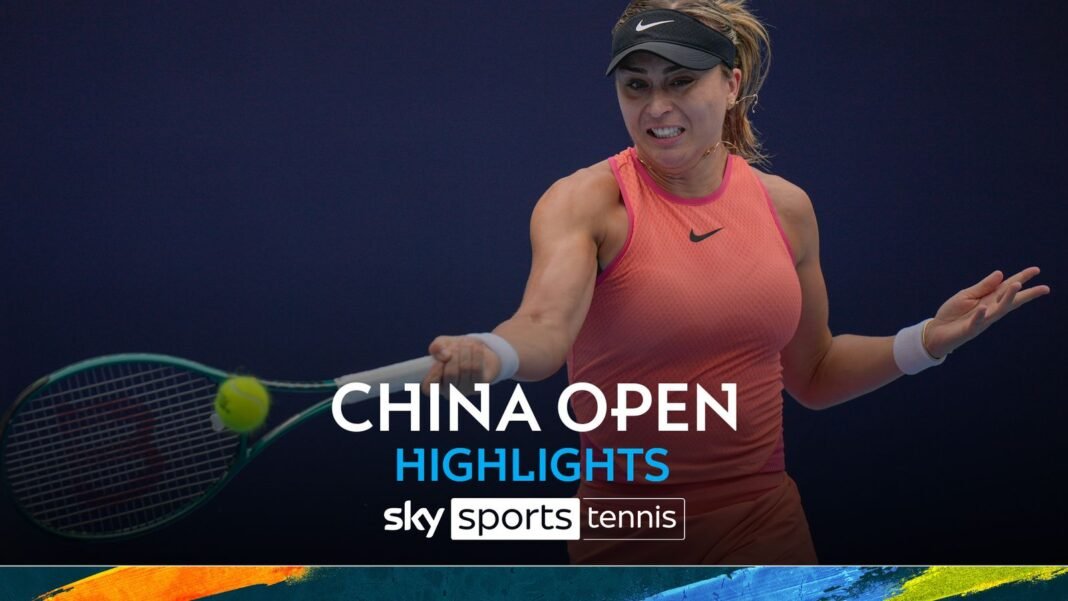 Paula Badosa upsets Jessica Pegula to reach China Open quarterfinals | Tennis News | Sky Sports