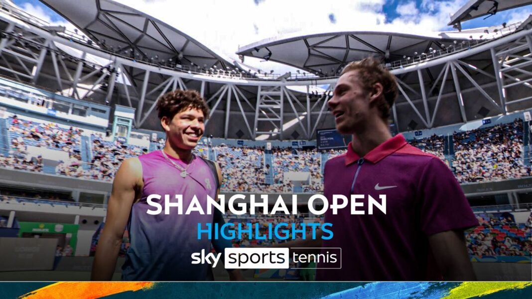Denis Shapovalov vs Ben Shelton | Shanghai Masters highlights | Tennis News | Sky Sports