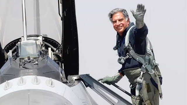Ratan Tata’s love of flying: A near-death experience and tryst with F-16 jet
