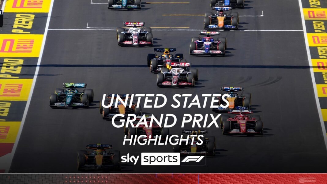 Highlights from the United States Grand Prix at the Circuit of the Americas.”