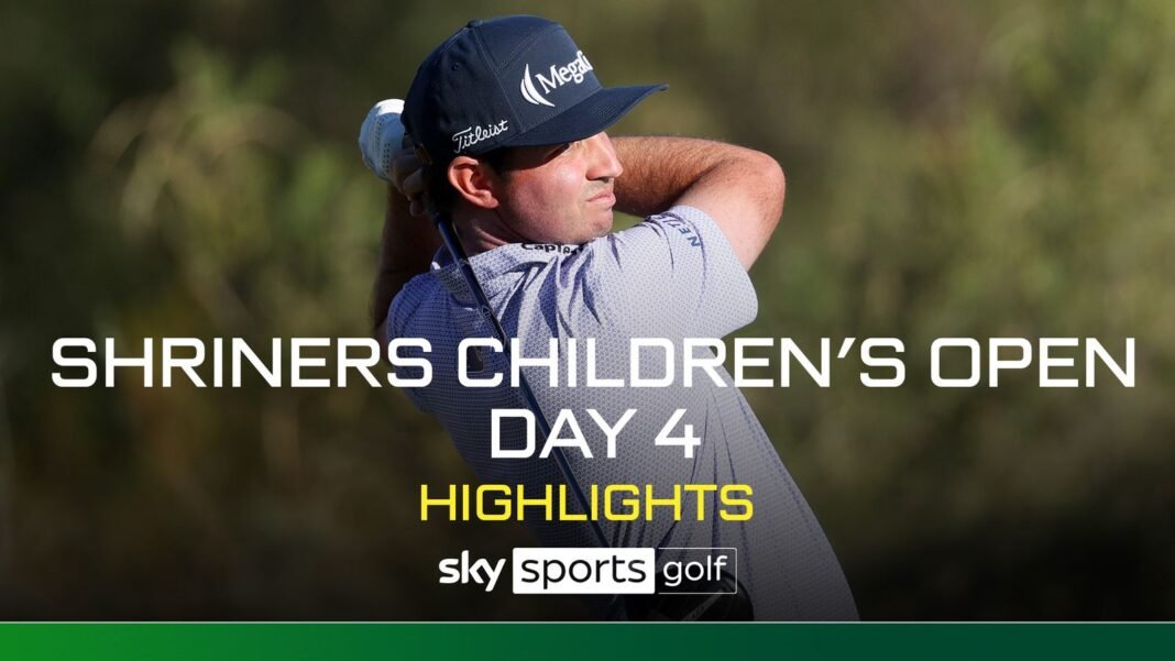 Highlights from the final day of the Shriners Childrens Open in TPC Summerlin, Las…