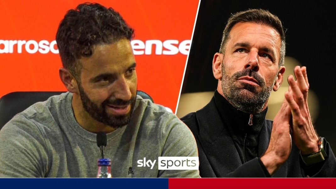 New Manchester United boss Ruben Amorim shared his thoughts on Ruud van Nistelrooy on…