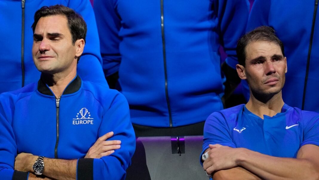 Rafael Nadal played 40 matches against Roger Federer and won 24 of their meetings;…