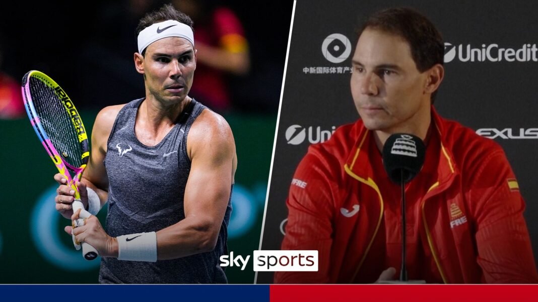 Rafael Nadal reveals his bodies inability to compete at the highest level has forced…