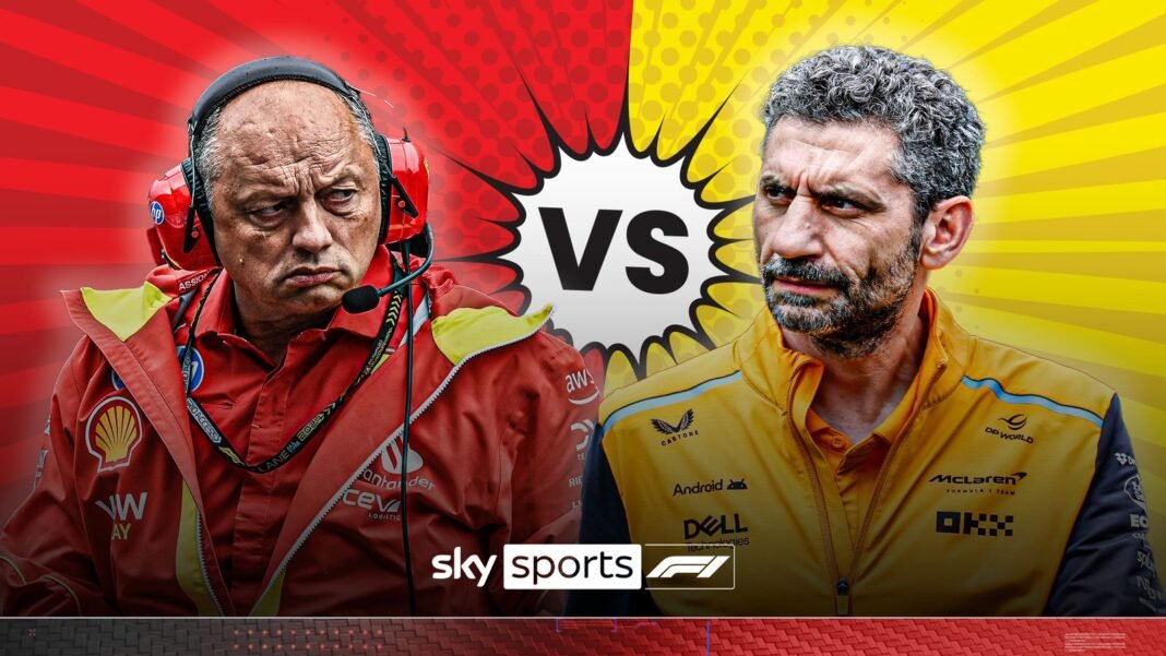 As McLaren and Ferrari have a Constructors title fight on their hands, Sky Sports…