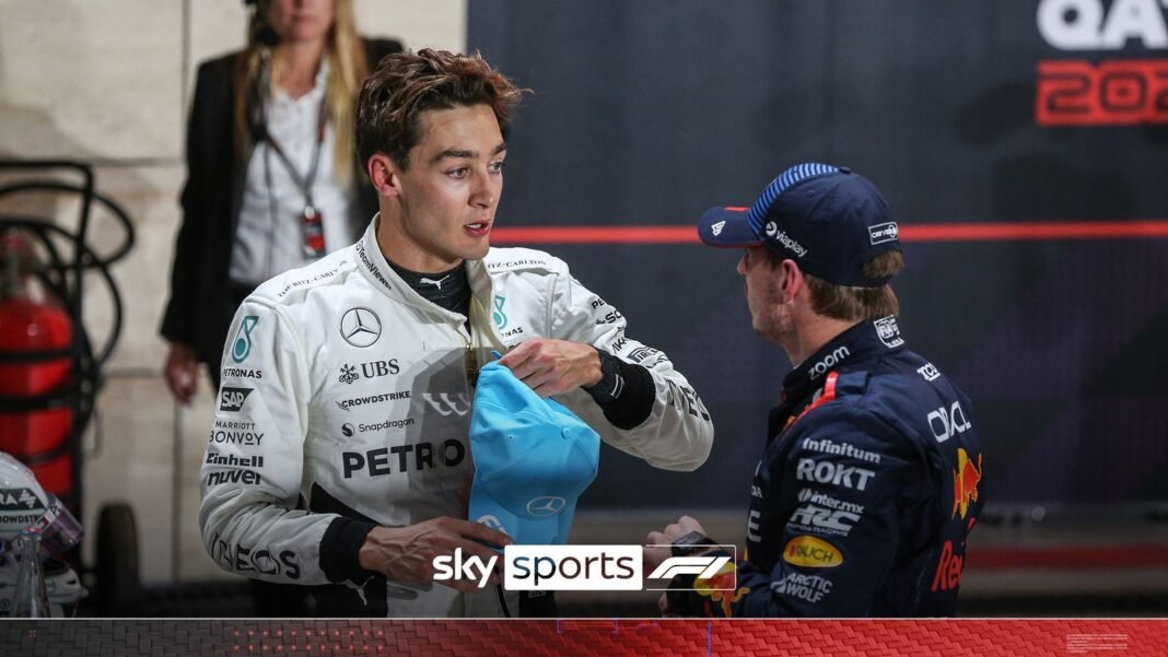 Sky Sports Naomi Schiff explains what Max Verstappens grid penalty incident with George Russell…