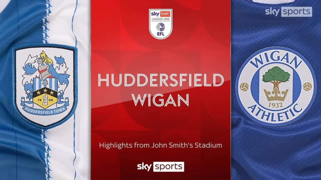 Highlights of the Sky Bet League One game between Huddersfield and Wigan.”