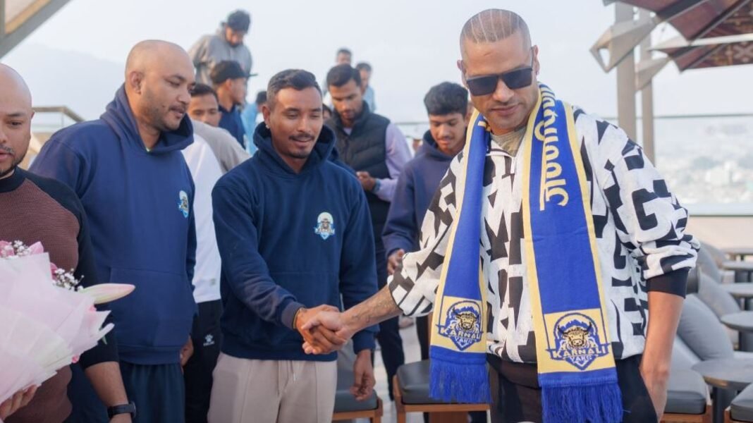 Shikhar Dhawan’s grand birthday celebration in Nepal