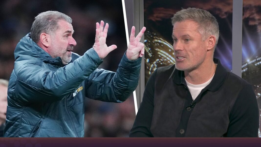 Jamie Carragher says Tottenham are the most entertaining team in England after Spurs beat…