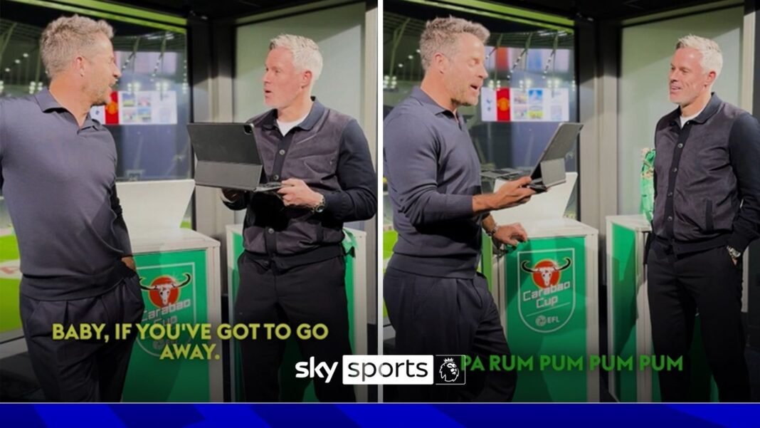 Jamie Carragher and Jamie Redknapp play a game in which they attempt to guess…