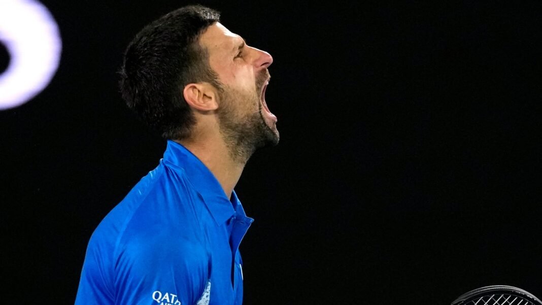 Novak Djokovic survives Australian Open scare while Carlos Alcaraz coasts into second round