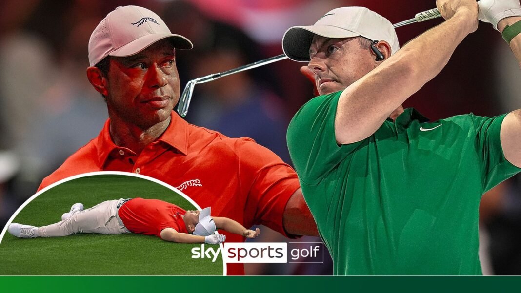 Tiger Woods’ Jupiter Links get better of Rory McIlroy’s Boston Common in TGL clash