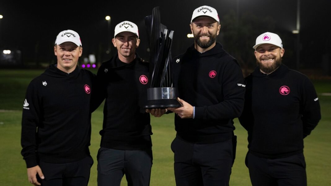 LIV Golf: Tom McKibbin wins on league debut as part of Jon Rahm’s Legion XIII team in Riyadh