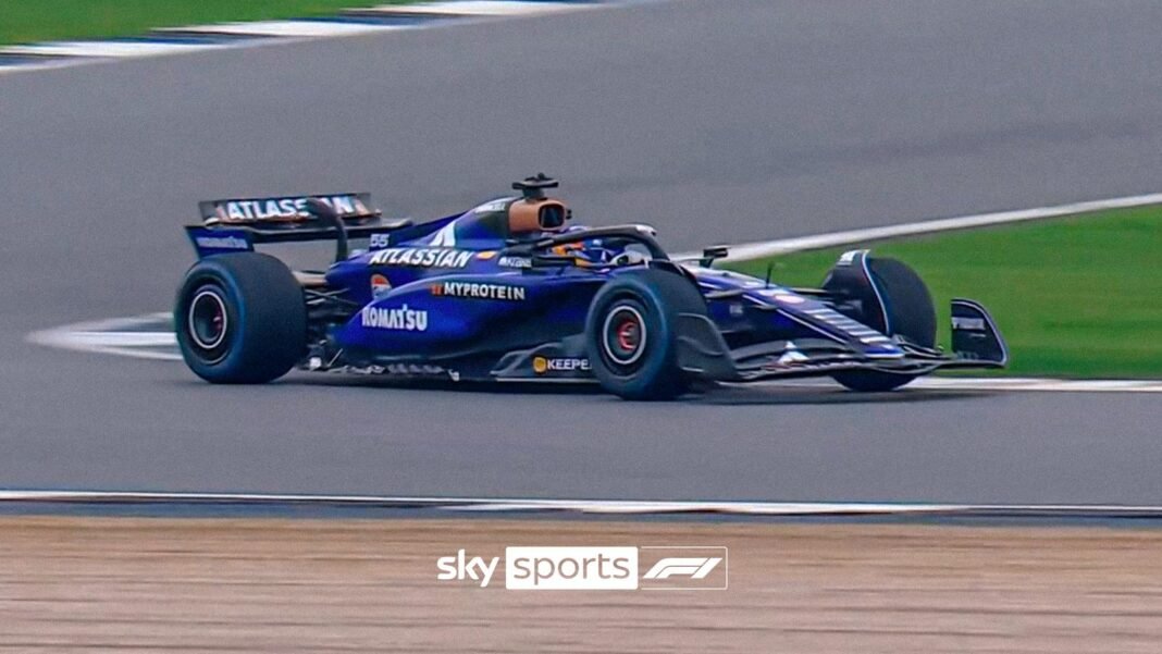 Williams launch 2025 F1 car in special livery as Carlos Sainz joins Alex Albon for new season