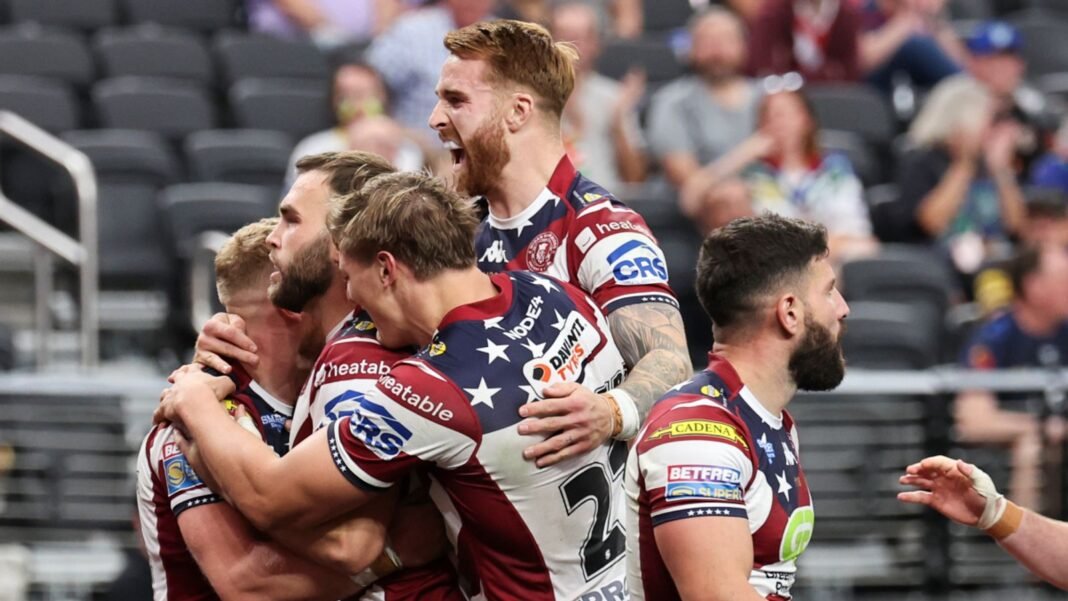 Wigan claim dominant win over Warrington in Las Vegas