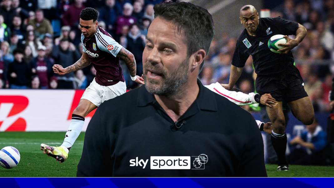 Jamie Redknapp compares Morgan Rogers to Rugby Union player Jonah Lomu!