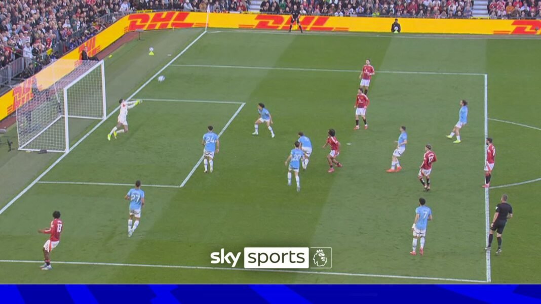Manchester City goalkeeper Ederson makes crucial stop to deny Joshua Zirkzee