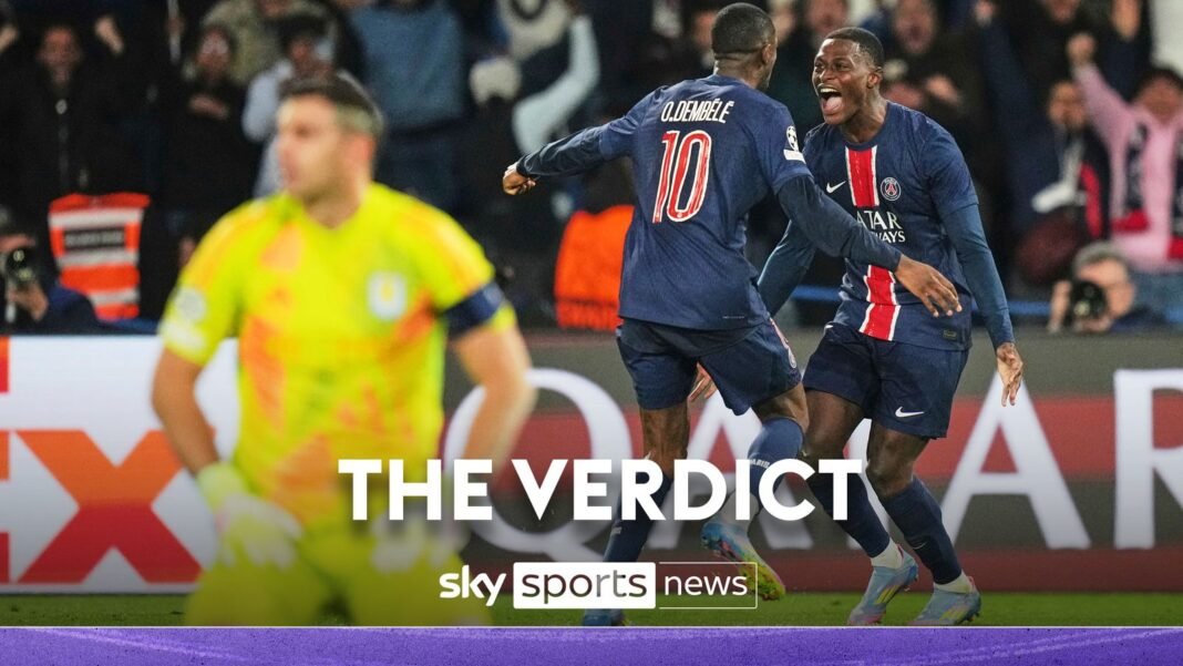 PSG deliver gutting blow to Aston Villa’s Champions League hopes