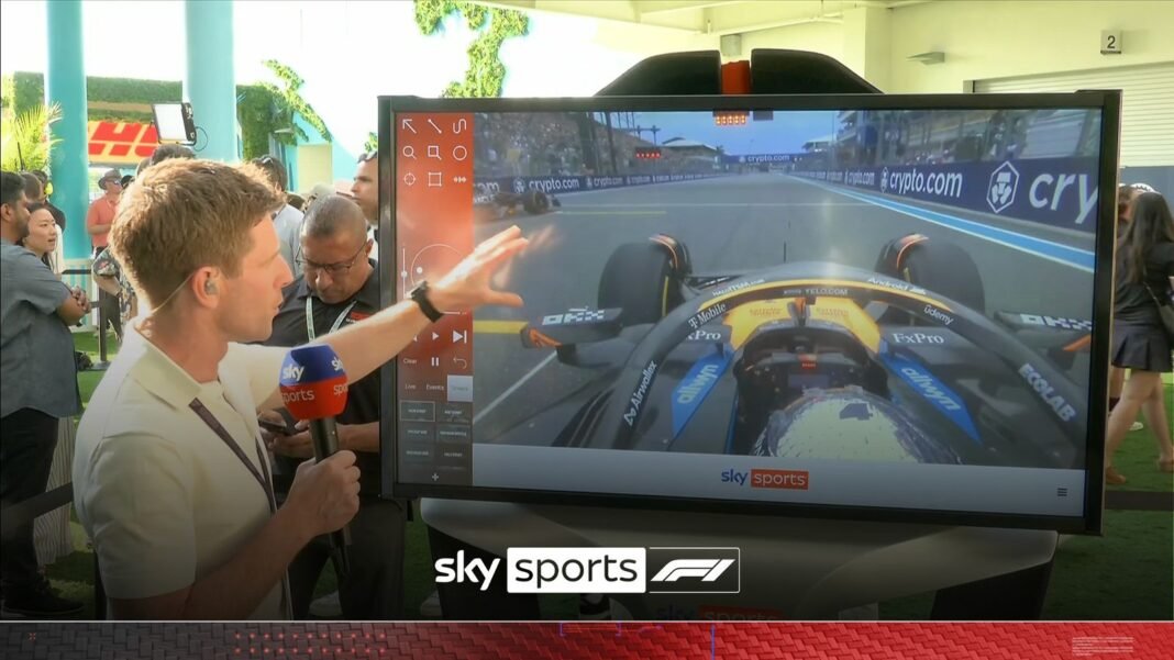 Miami Grand Prix: Should Max Verstappen been penalised for first lap shove on Lando Norris?