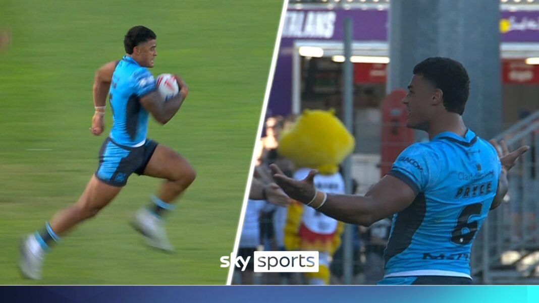 Will Pryce scores ‘two worldie’ tries of the season contenders in ONE game