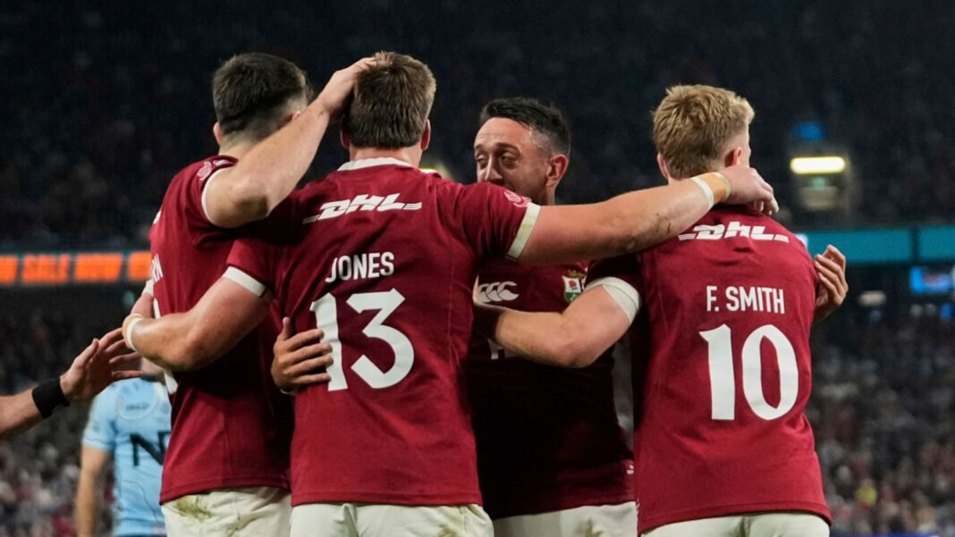 Lions toil to third victory on Australia tour against Waratahs