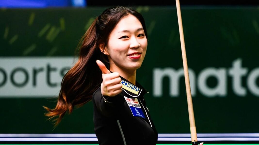Seo Seoa becomes only fourth woman ever to reach the last 64 of the World Pool Championship