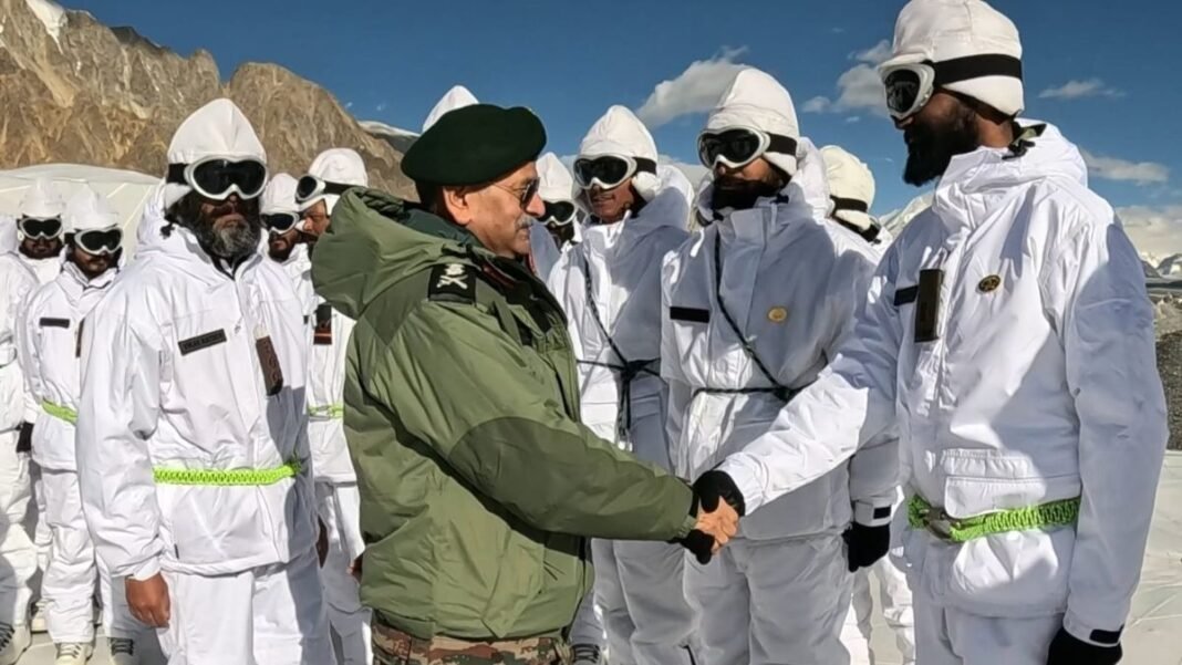 Army chief tours Siachen forward post in first visit after Op Sindoor