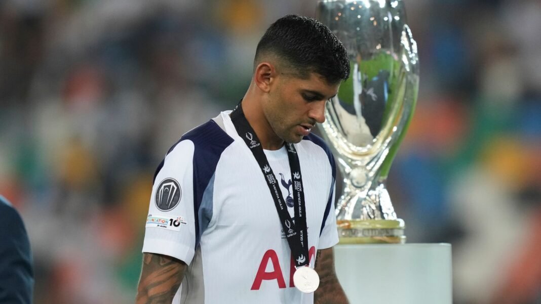 Thomas Frank says Tottenham can take on ‘anyone in the world’ after narrow Super Cup defeat to PSG
