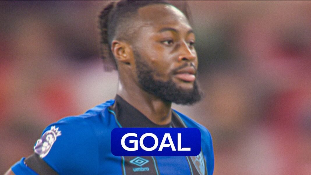 Semenyo strikes to pull one back for Bournemouth