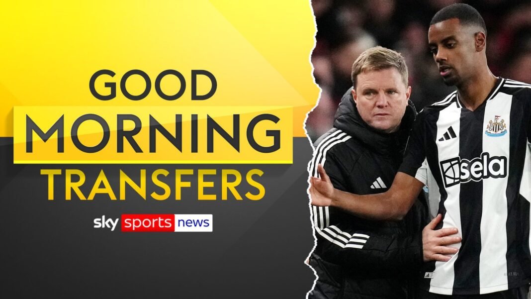 Good Morning Transfers: Does Alexander Isak have a future at Newcastle?
