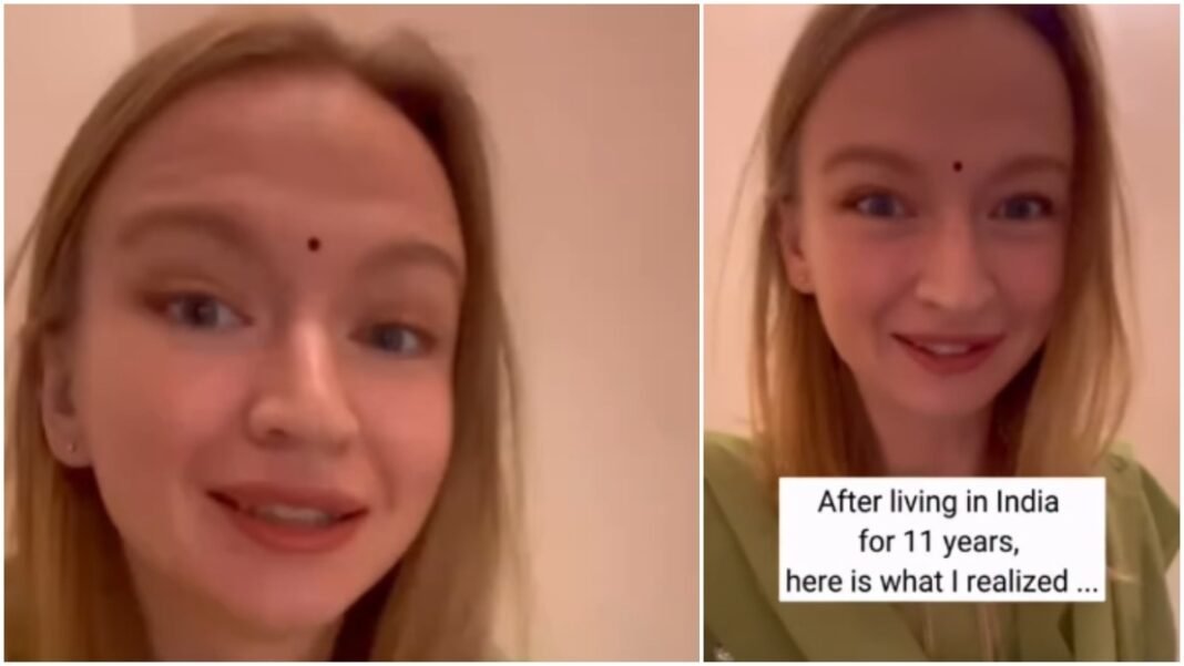 Russian woman in Bengaluru marks 11 years in India, shares 3 reasons she loves it
