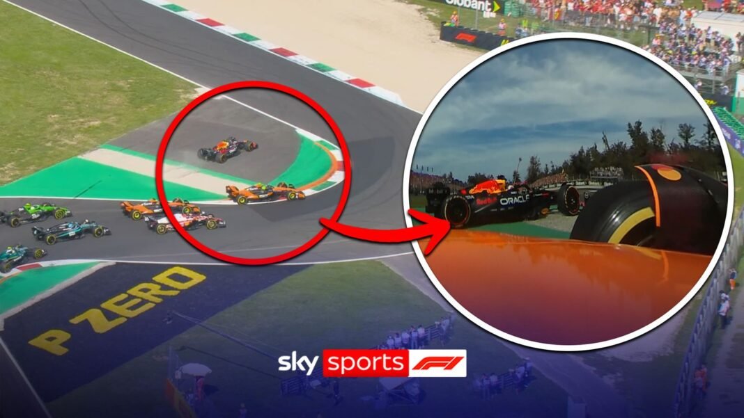 Italian Grand Prix: NEW ANGLES! Why Max Verstappen was forced to give up lead on opening lap