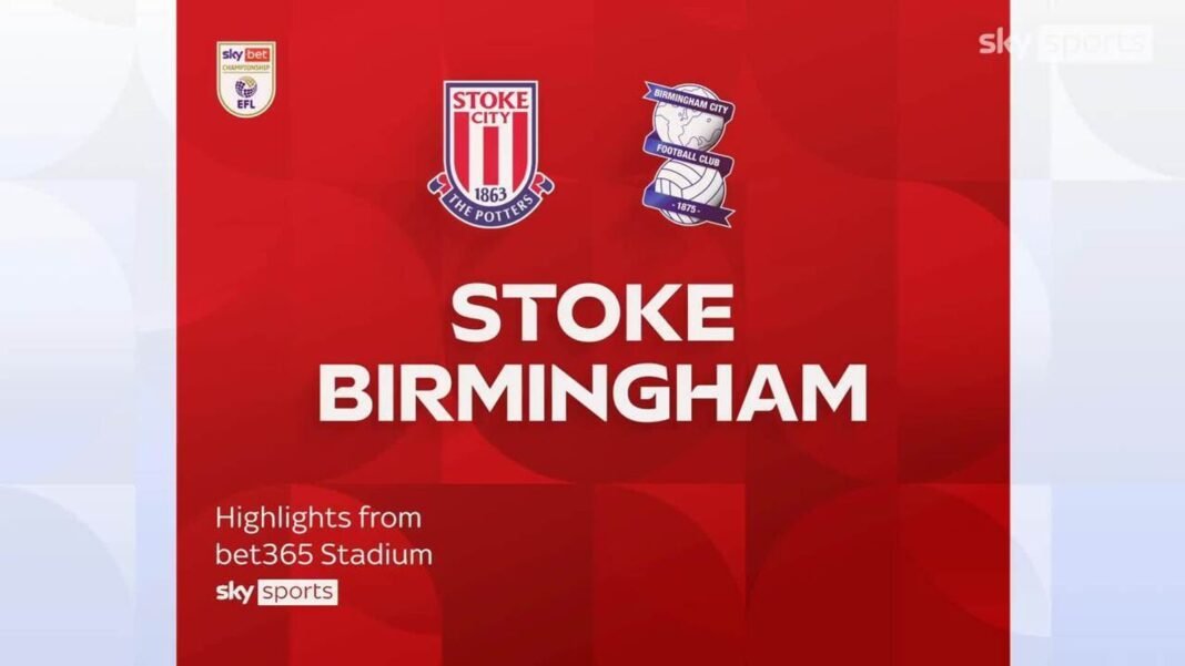 Stoke City 1-0 Birmingham | Championship highlights