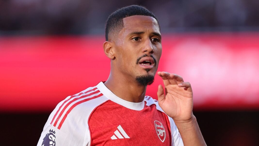 William Saliba: Arsenal defender agrees terms on new five-year deal with Mikel Arteta’s squad