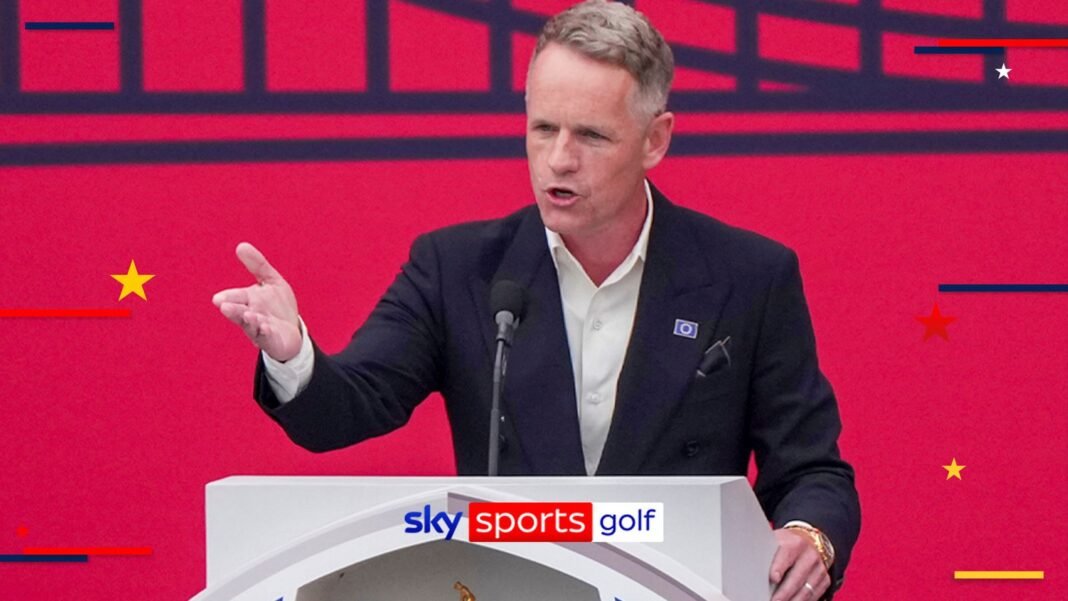 Ryder Cup: Luke Donald’s dig at US payments | ‘We’re fuelled by something money can’t buy!’