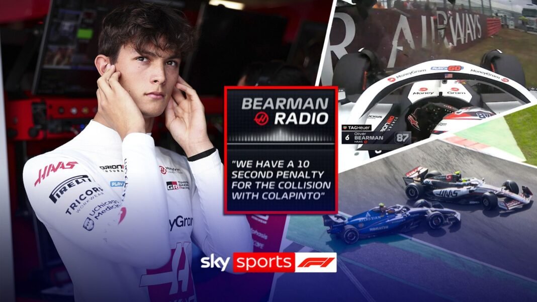 F1: Why Ollie Bearman is two points away from a race ban