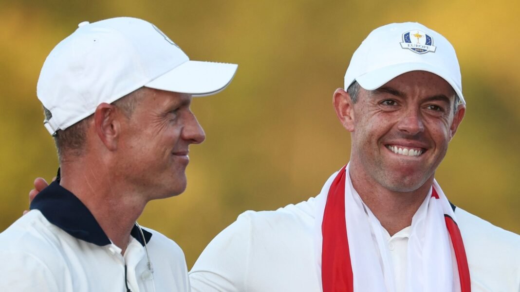 Europe’s ‘best captain’ Donald leaves door open for third Ryder Cup