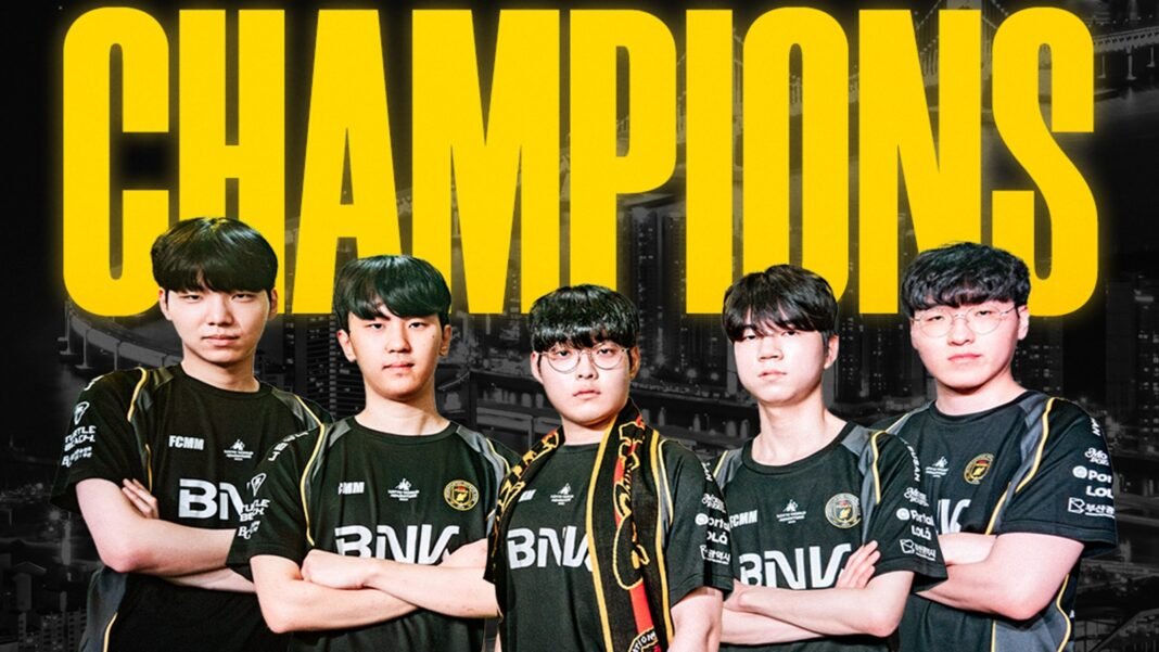 BNK FEARX Takes Revenge on Dplus Kia in Dramatic 2025 ASI Grand Final