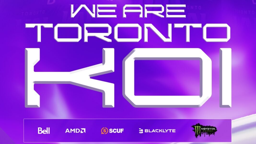 Toronto Ultra Rebrands to Toronto KOI as Final Call of Duty Franchise to Change Name
