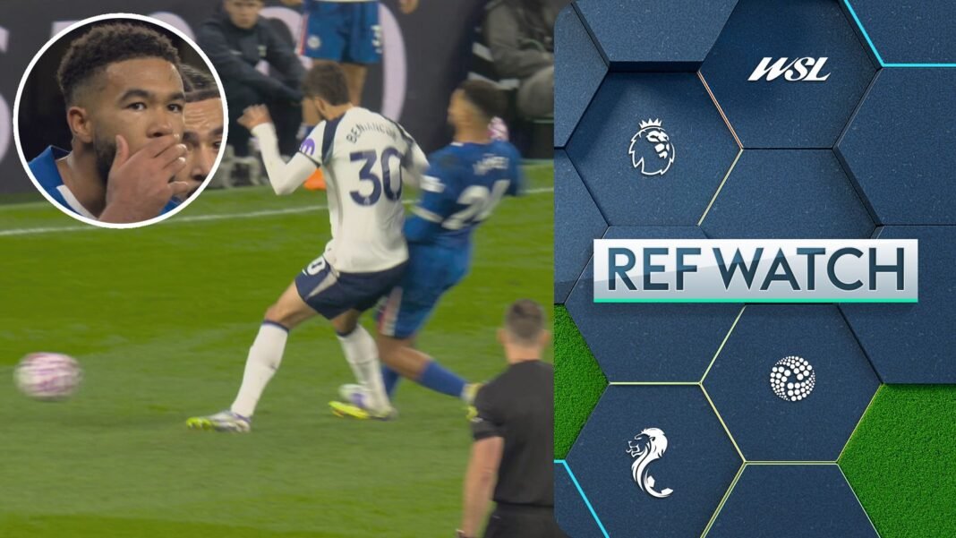 Ref Watch: Should Rodrigo Bentancur have seen red for his challenge on Reece James?