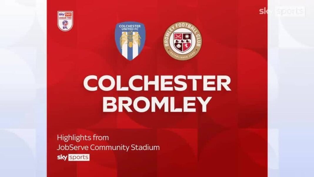Colchester 0-2 Bromley | League Two Highlights