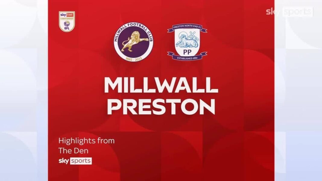 Millwall 1-1 Preston | Championship Highlights