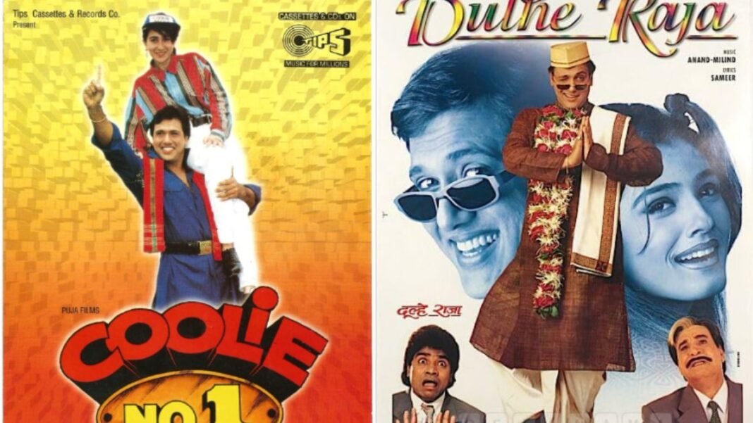 Top 8 comedy films of Govinda