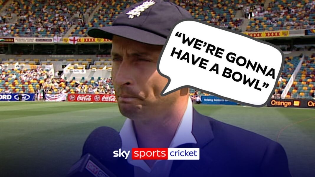 Ashes classic: Nasser Hussain’s infamous coin toss call!