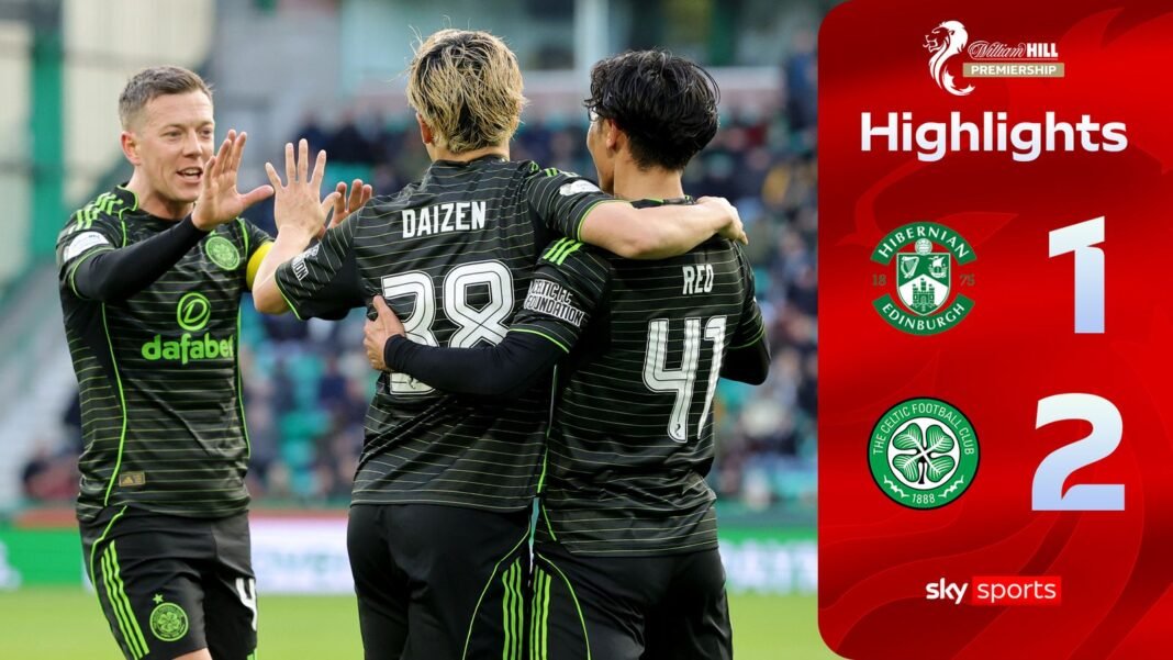 Hibernian 1-2 Celtic | Scottish Premiership highlights